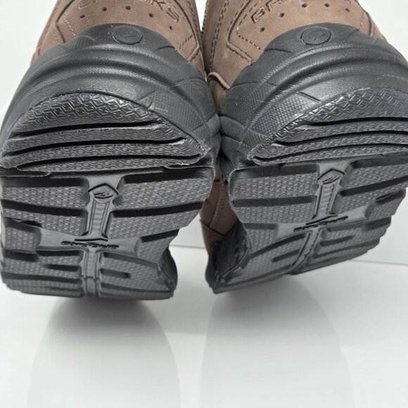 Brooks Addiction Walker 2 Brown Leather Trainer US 12.5 Narrow Suede Comfort - Picture 4 of 8